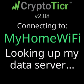 Connecting to MyHomeWiFi: looking up my data server