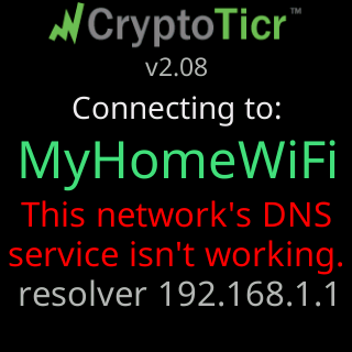 This network’s DNS service isn’t working