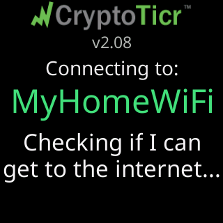 Checking if I can get to the internet