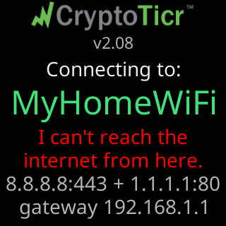 I can’t reach the internet from here