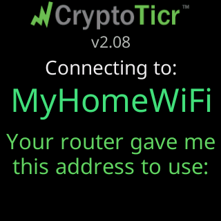 Your router gave me this address to use
