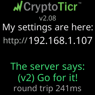 The same box carrying the server’s go-ahead