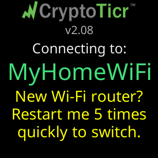 New Wi-Fi router? Restart me 5 times quickly to switch