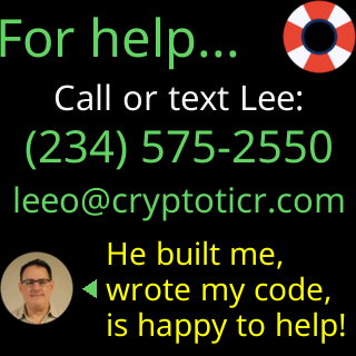 The ticker at step 2: Where to get help