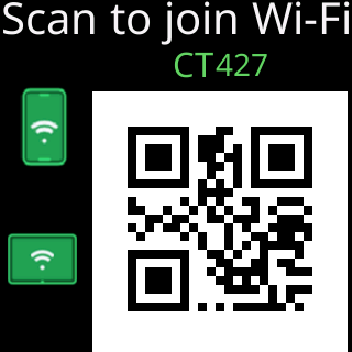 The ticker at step 5: Or scan to join