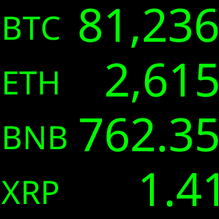 Four coins per screen in the Green colorset